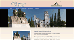 Desktop Screenshot of capillasantadelfina.com